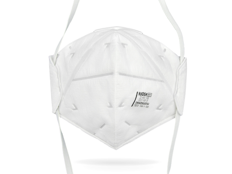 日本重松制作所DD02 N95级别防粉尘雾霾口罩颗粒物花粉飞沫无阀(图4) 日本重松制作所DD02 N95级别防粉尘雾霾口罩颗粒物花粉飞沫无阀(图4)