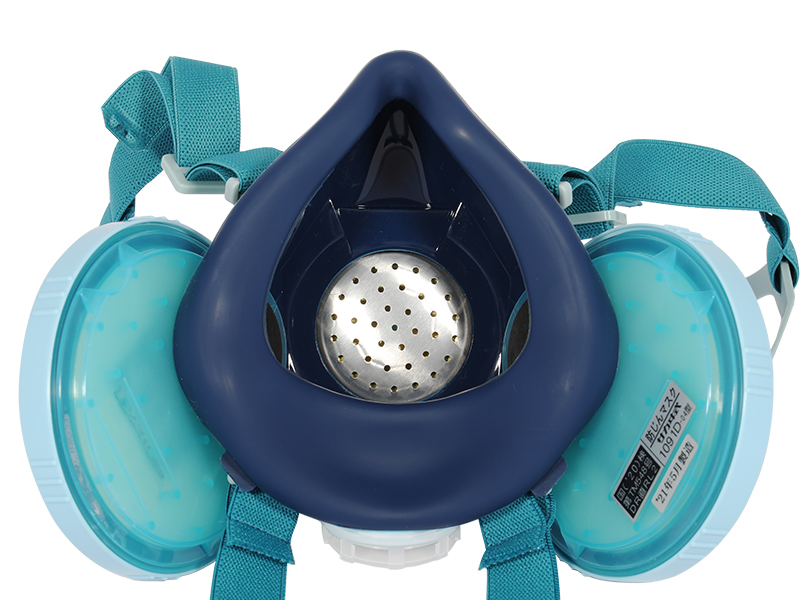 KOKEN/兴研进口1091D-04防尘面具双滤棉滤芯焊接矿业视野广轻便(图3)